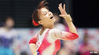 現役復帰の杉原愛子は3位で決勝へ「桜のように満開で」 首位は宮田笙子【全日本体操個人総合選手権】