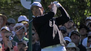 松山英樹、3日目9H終了でスコアを3つ上げ3オーバー！アプローチもパットも好調で後半へ【速報・マスターズ】