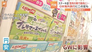 止まらない円安　円相場154円台半ばに　34年ぶりの円安水準　ステーキも海外旅行も高い