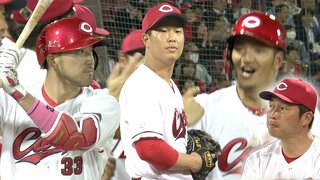 新井さい配 的中！ 足技で得点　７人の投手が無四球リレー　広島カープ（4月17日）