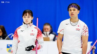 カーリング2大会連続の表彰台ならず 上野＆山口ペア予選リーグ敗退【混合ダブルス世界選手権】