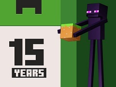 「Minecraft」15周年を記念した動画“マインクラフト リワインド”が公開に。HIKAKINさんら多数のクリエイターの懐かしい映像を収録