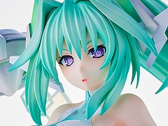 「超次元ゲイム ネプテューヌ」グリーンハートの1/7完成品フィギュア，受注を開始。あみあみ×AMAKUNIタッグでベールの女神姿を再現