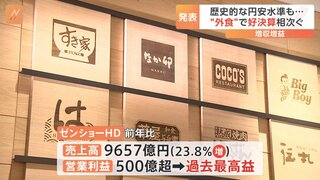 歴史的円安でも外食大手は好決算　輸入原材料の価格が上がるも「海外進出」が好調