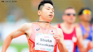 【世界パラ陸上】弱視の川上秀太、男子100mで銀メダル獲得！パリパラリンピック代表内定