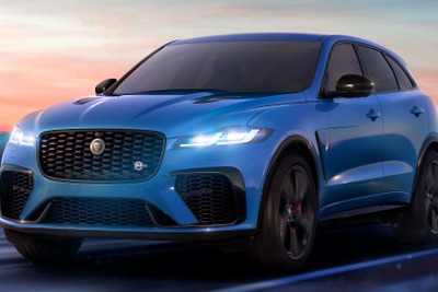 ジャガー『F-PACE』に最強の「SVR」、575馬力スーパーチャージャー搭載…欧州設定