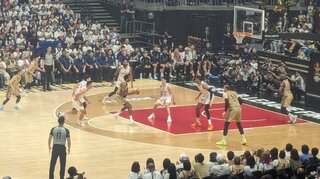 BリーグCSファイナル初戦　琉球ゴールデンキングスが連覇に王手　今村・岸本らの3ポイントで広島を下す