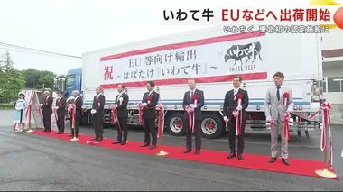 「いわて牛」ＥＵなどへ出荷開始　いわちくが東北初の認定施設に＜岩手・紫波町＞