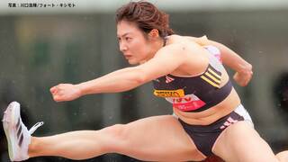 日本記録保持者・福部真子が12秒99のタイムで優勝！今季自己ベストマークもパリ五輪参加標準記録突破せず【布勢スプリント】