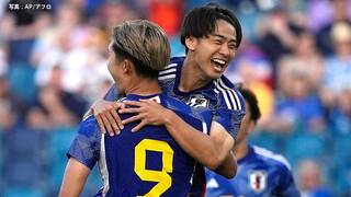 U23日本代表、アメリカに快勝！藤尾が先制PK弾、後半細谷が追加点　パリ五輪で56年ぶりメダルへ弾み【サッカー強化試合】