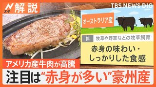 アメリカ産の価格高騰で…牛肉売り場に異変、レシピで選択“間違わない”牛肉選び【Nスタ解説】