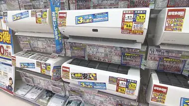 節電に加えパワー重視のタイプが人気　早まる猛暑にエアコン“爆売れ”　出荷台数は過去10年の平均を大幅に上回る