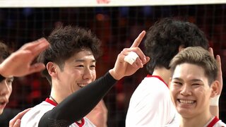 バレー男子日本代表、準決勝は予選R1位のスロベニアに決定　西田有志「ワクワクしかしてない」【ネーションズリーグ】