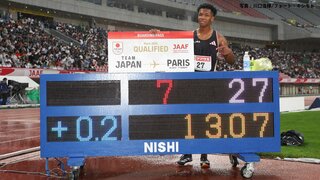 男子110ｍハードルの村竹ラシッドが快記録でパリ五輪代表入り　3年前のフライング失格からの「解放」と日本人初12秒台への期待【日本選手権4日目】