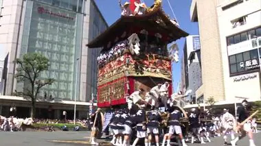 「ショーではない」宮司の苦言受け「祇園祭」のプレミアム観覧席で酒などの提供せず　ソフトドリンクのみ