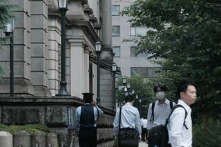 【日本市況】長期金利が上昇、給与伸びて日銀利上げ期待－円買われる