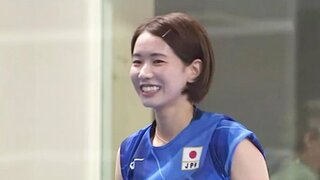 古賀紗理那キャプテン「いよいよだなという感じ」バレーボール女子日本代表 フランスで練習公開