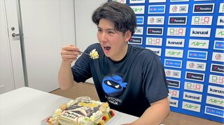 【西武】ドラフト1位 武内夏暉 一足早いバースデーサプライズ「こんなケーキを貰ったのは初めて」22歳ラスト登板は「勝ちたい」