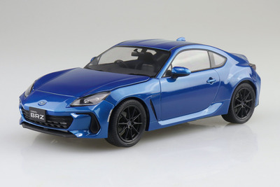 『スバル BRZ』を完全再現！ アオシマの新作プラモデル「1/24 スバル ZC8 BRZ '21」、8月1日受注開始