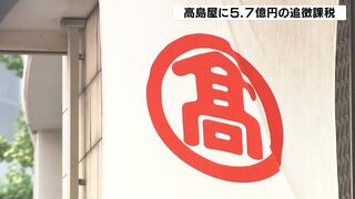 高島屋に５．７億円の追徴課税　外国人客への免税販売めぐり“滞在期間などの確認を怠った”と大阪国税局が指摘