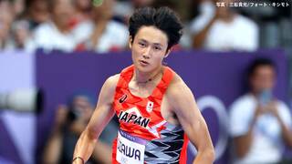 男子200m・鵜澤飛羽が準決勝敗退「勝負させてもらえなかった」日本勢最高記録タイの組6着も快挙ならず【パリ五輪・陸上】