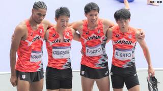 男子4×400mリレー アジア新記録で6位入賞！予選の日本新を塗り替える快走【パリ五輪・陸上】