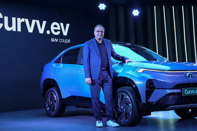 「新風を巻き起こす」インド初のSUVクーペ、航続585kmのタタ『Curvv.ev』発売