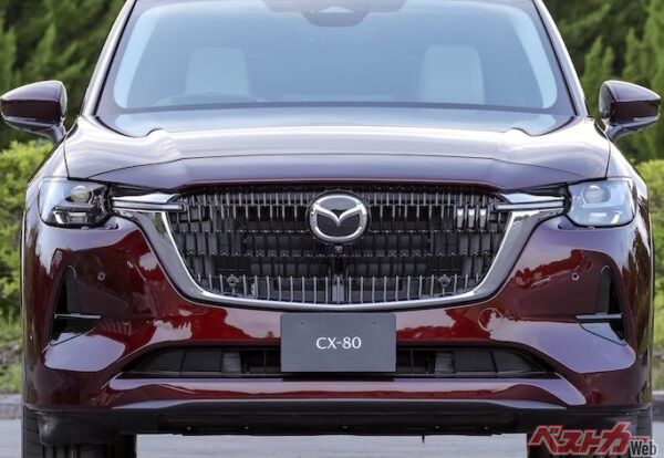 CX-80のフロントはイギリスの超高級車級じゃないか？　デザイナー直撃でわかった本音がすごい