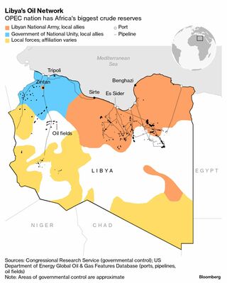 リビアの政治危機、世界の石油供給混乱のリスクに