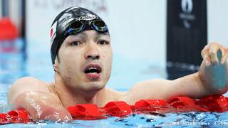 6大会連続出場の37歳・鈴木孝幸が100m自由形で銀メダル！50m平泳ぎに続き今大会2つ目のメダル獲得【パリパラリンピック】