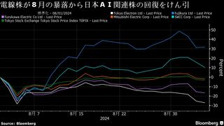 ＡＩフィーバーで沸く日本の電線株、データセンター建設急増に期待