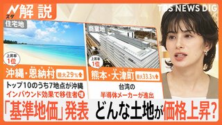 4年連続で地価上昇で「北関東で頭一つ抜けた」　地価上昇のポイントは「交通の利便性」と「子育てのしやすさ」【Nスタ解説】