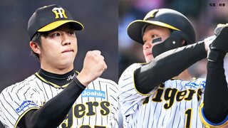 侍J初選出の阪神・才木浩人「強気のピッチングでチームの勝利に貢献」森下翔太「選出されたい気持ちあった」