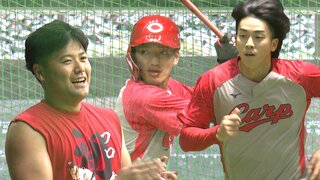 「強い打球で間を抜く打撃を」矢野雅哉 「来季はHR20本以上」末包昇大　広島カープ　秋季キャンプ メンバー発表　実りの秋へ妥協なし