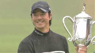 石川遼が逆転V　大会史上最多4勝目！18番バーディで接戦制す「チャンスが最後の最後に来た」ツアー通算20勝