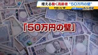 高齢者の『５０万円の壁』　働くほど年金が減る！？　６５歳以上の就業者数は過去最多の９１４万人　専門家は「働くことに対してマイナス」と指摘