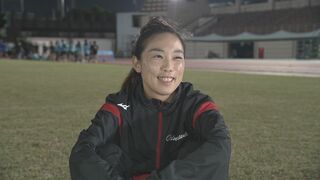 NAHAマラソン本番近づく　優勝候補・安里真梨子さんは息子の思いも胸に走る！